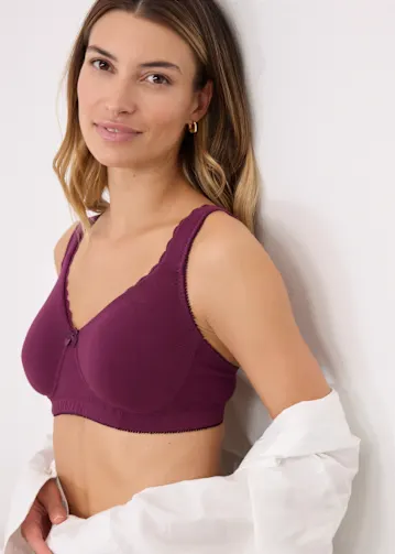 Minimizer T-Shirt-BH ohne Bügel mit Bio-Baumwolle (2er Pack)