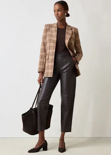Blazer aus weichem Woll-Mix