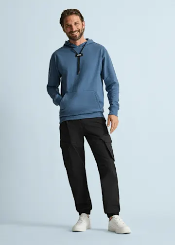 Hoodie aus reiner Bio-Baumwolle