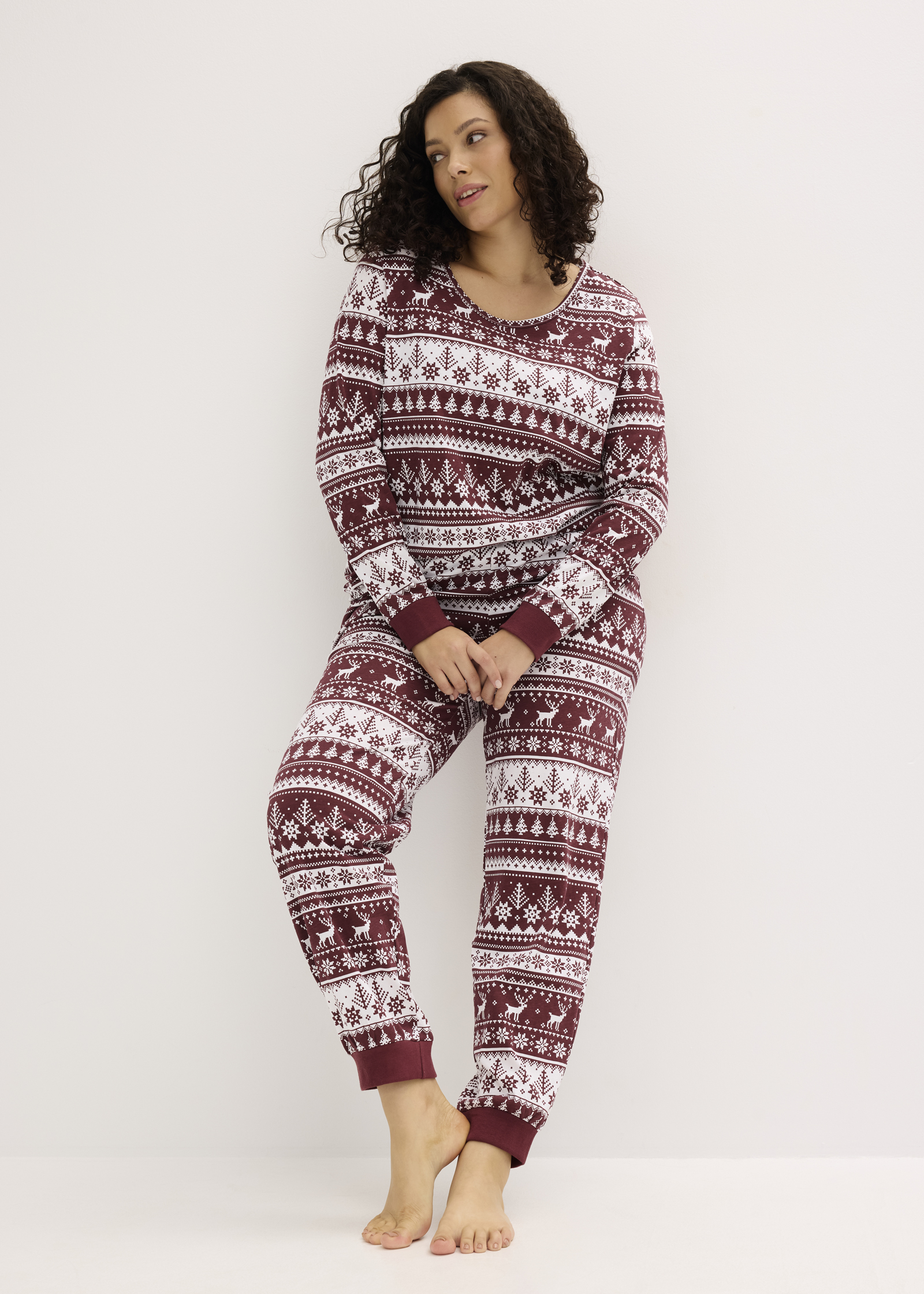 Gemütlicher Weihnachts-Pyjama 