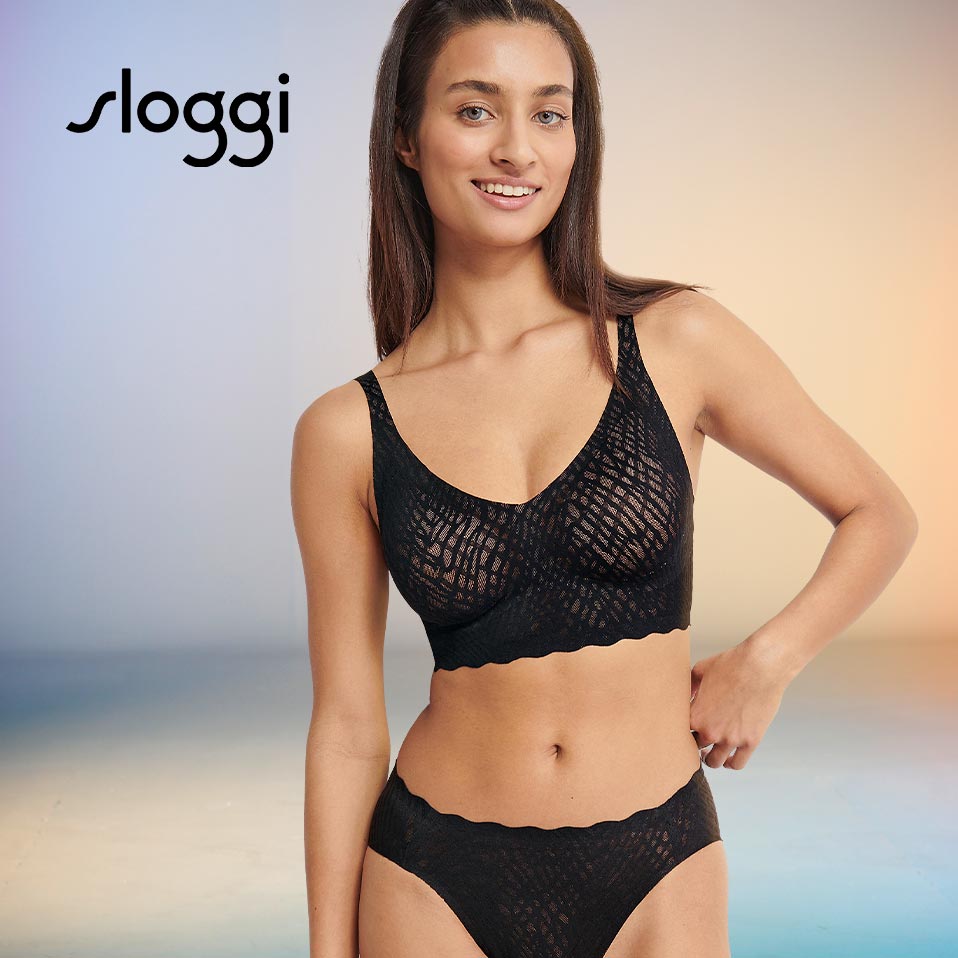 Eleganter schwarzer Spitzen-BH und passender Slip: feminine Unterwäsche für stilbewusste Frauen.