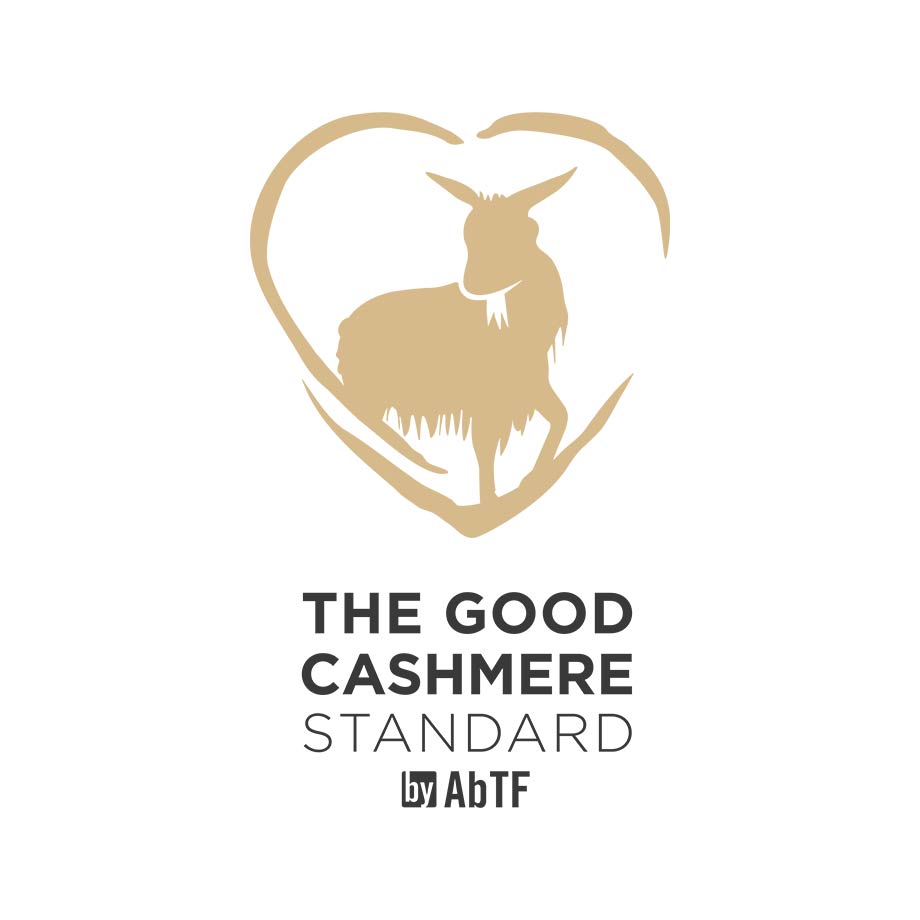 Hochwertiger Kaschmirpullover mit elegantem Ziegenlogo - zeitlos schöne Mode aus edlen Naturfasern.