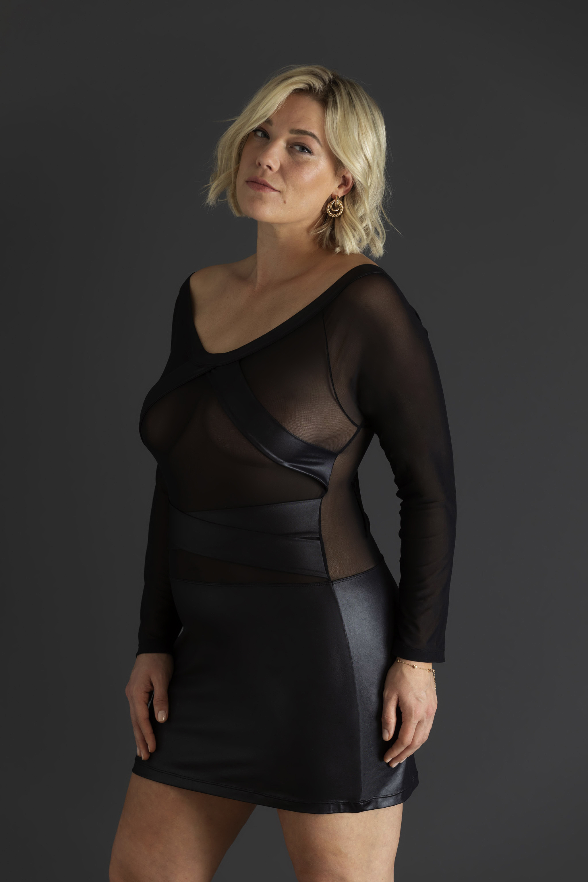 Erotikkleid mit Wetlook