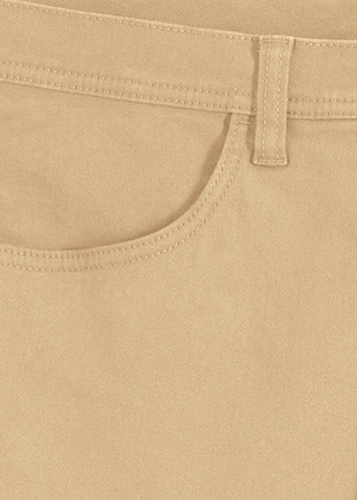 Jeansstoff in Beige.